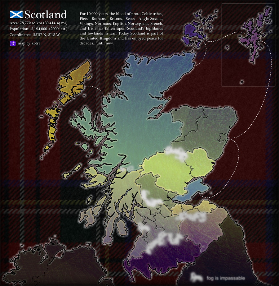 the map